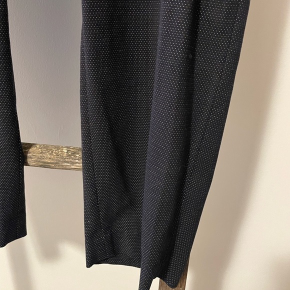 H&M Navy Blue Polka Dot Women’s Slacks - Picture 4 of 10